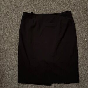 Calvin Klein Classic Black Pencil Skirt